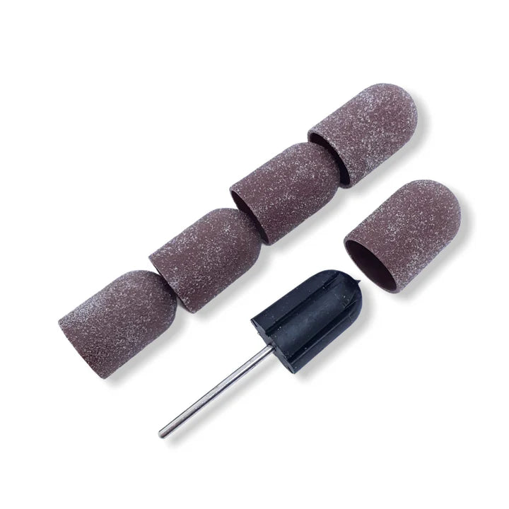 PEDICURE SAND CAP & BIT/ PACK
