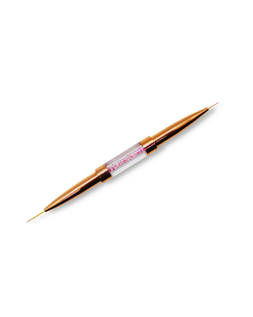PINCEL DE DISEÑO DOUBLE END- rose gold
