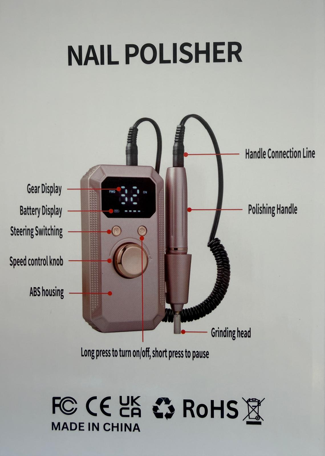Maquina Nail Polisher