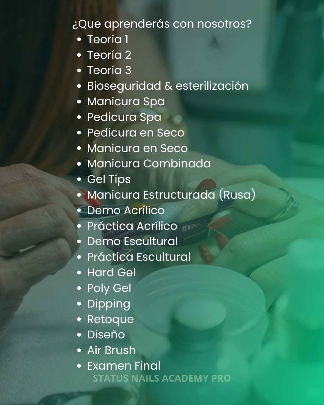 MATRÍCULA STATUS ACADEMY- CURSO BÁSICO