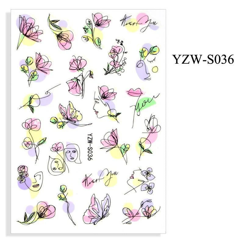 MINIMALIST STICKERS 6 PACK