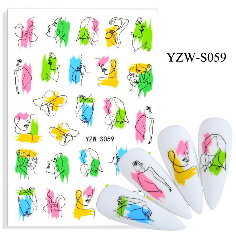 MINIMALIST STICKERS 6 PACK