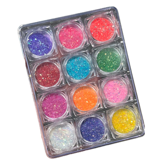MINI GLITTERS TRANSLUCID