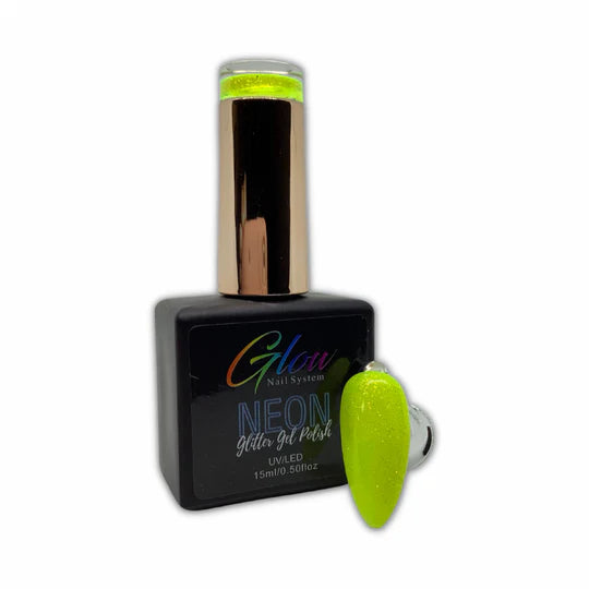 NEON GLITTER GEL POLISH