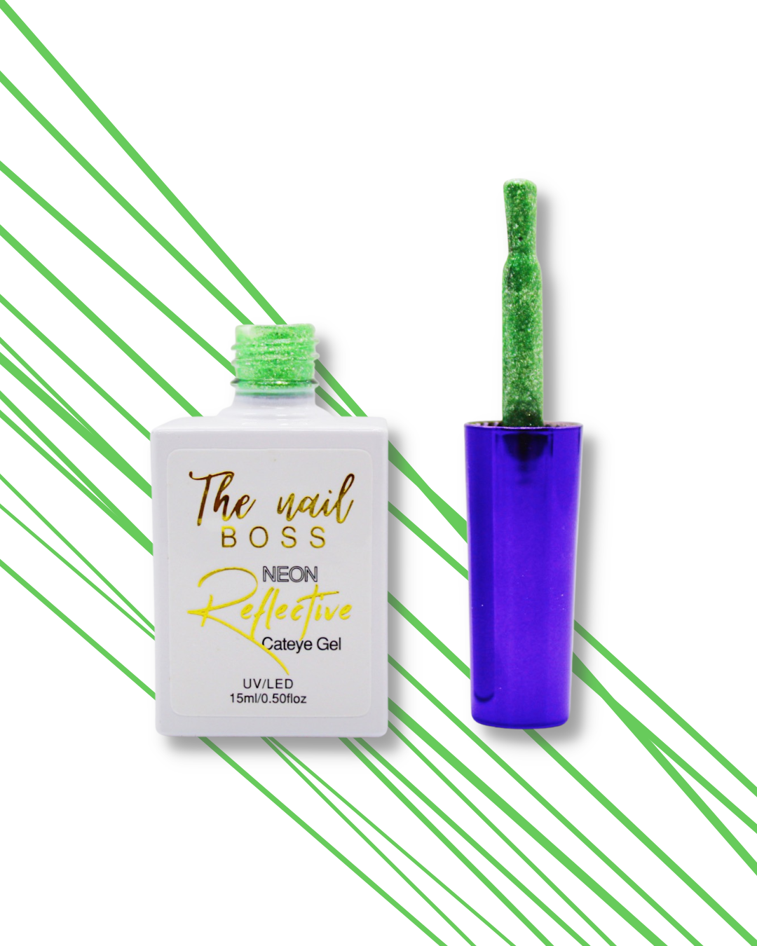 THE NAIL BOSS NEON REFLECTIVE