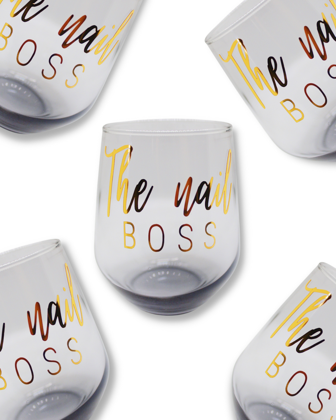 VASO DE CRISTAL - THE NAIL BOSS