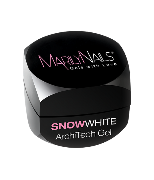 SNOWWHITE ARCHITECH GEL - MARYLY NAILS